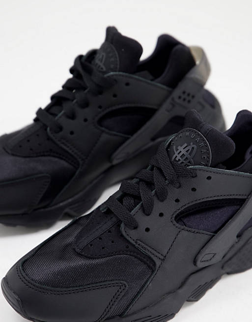 planter Depressie gevolg Nike Air - Huarache - Sneakers in drievoudig zwart | ASOS