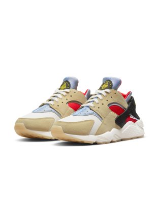 Shop Nike Air Huarache Sneakers In Lemon Drop/multi-yellow