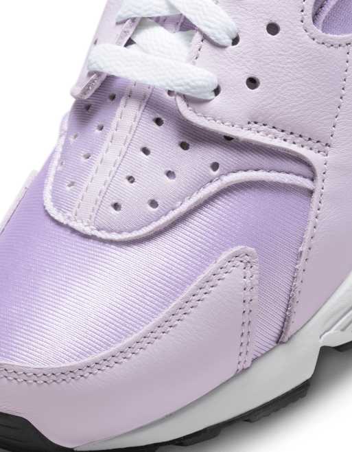 Nike Air Huarache sneakers in lilac, black and grape |