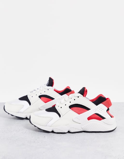 Red and hot sale white huaraches