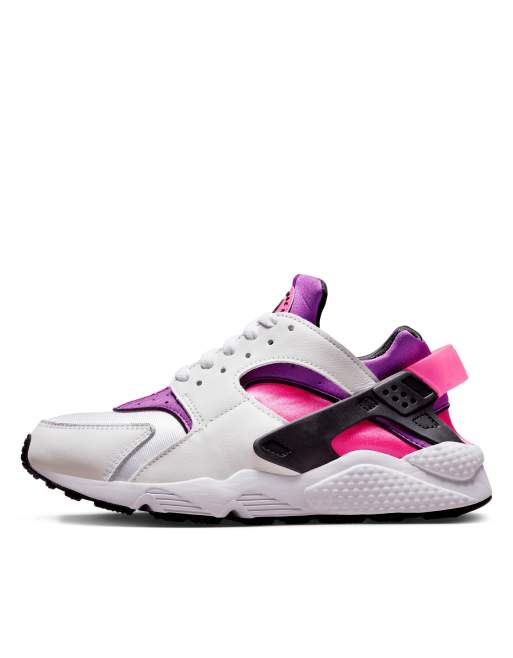 Nike Air Huarache sneakers in white and multi | ASOS