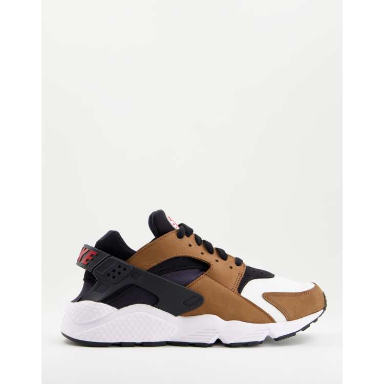 Nike huarache brown and black hotsell