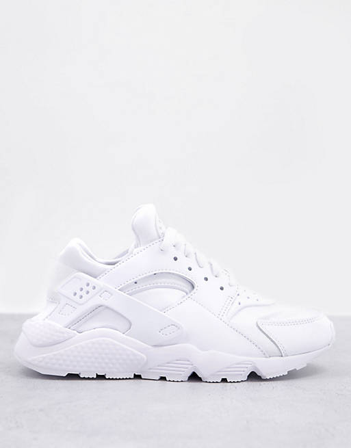 asos.com | Nike Air Huarache trainers in triple white