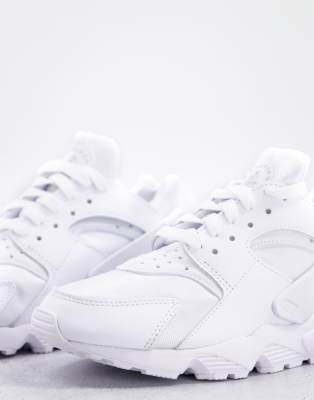 huarache white trainers