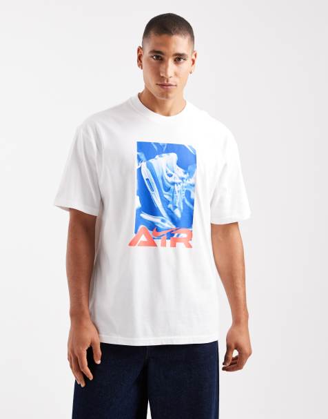 Nike Air - Hvid t-shirt med grafik - view 1