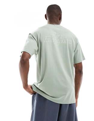 Nike "air Is Everywhere" Back Print T-shirt In Green