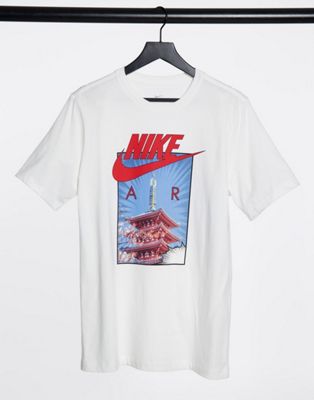 Nike Air Japan photo t-shirt in white 