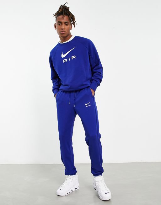 Blue nike air joggers new arrivals