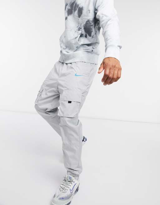 Nike Air Jogger tiss resserr aux chevilles Gris ASOS