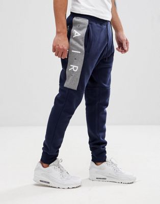 navy and grey nike tracksuit