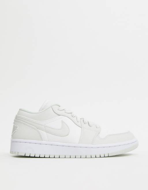 Nike Air Jordan 1 Baskets basses Blanc cass ASOS