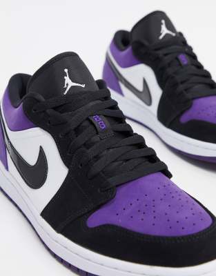 Jordan blanche best sale et violette