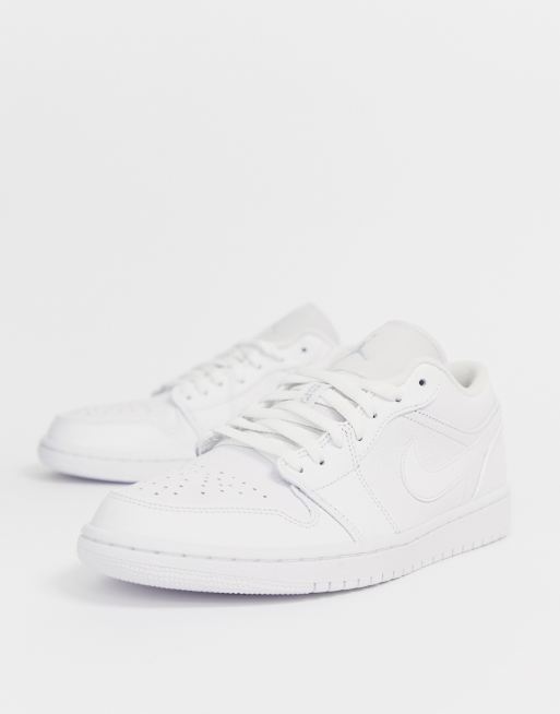 Nike Air Jordan 1 Baskets basses Blanc