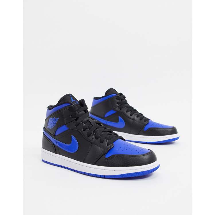 Air jordan noir et bleu new arrivals