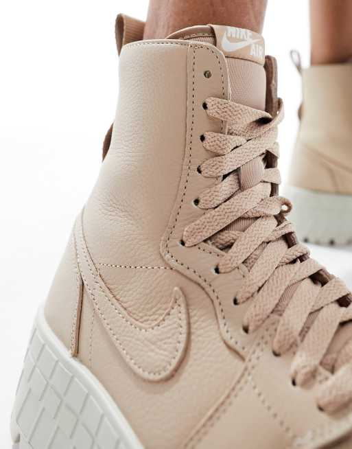 Nike Air Jordan 1 Brooklyn sneakers in brown