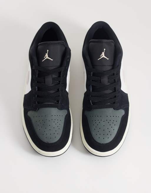 Nike – Air Jordan 1 – Czarno-białe niskie buty sportowe, 3 z 5