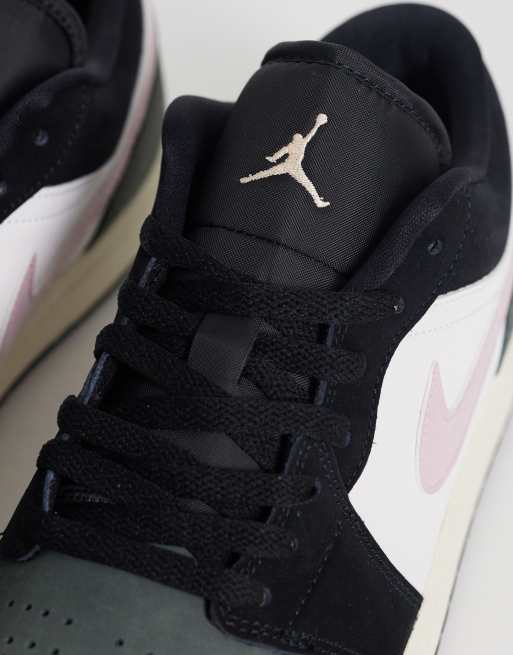 Nike – Air Jordan 1 – Czarno-białe niskie buty sportowe, 4 z 5