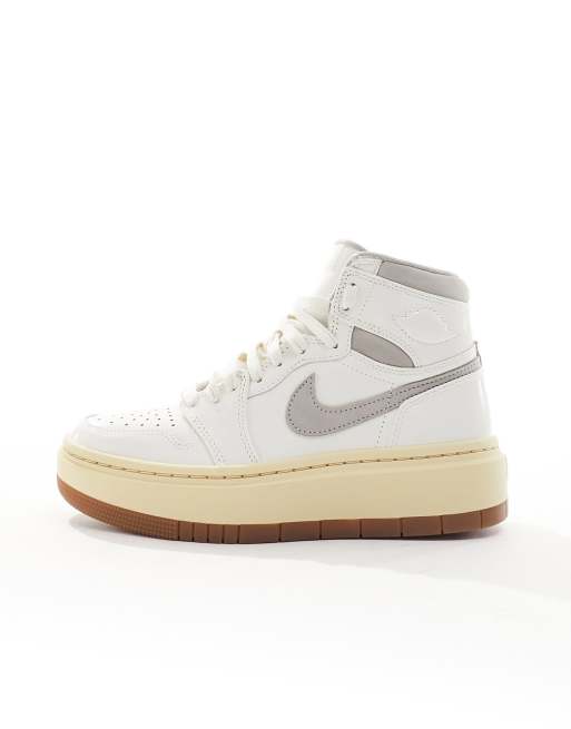 Nike Air Jordan 1 Elevate High sneakers in white & gray