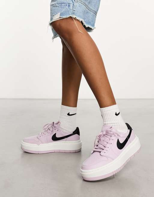 Zapatos lilas vans jordan sale