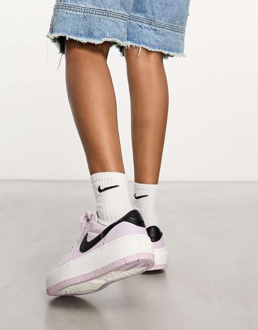 Nike Air Jordan 1 Elevate Low sneakers in lilac and black | ASOS