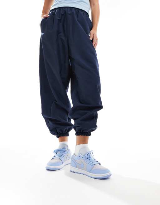 Nike - Air Jordan 1 - Lage sneakers in lichtblauw en grijs, 3 van 5