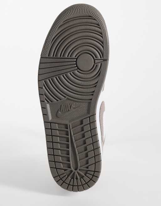 Nike Air Jordan 1 low buty sportowe w kolorze brązowym i białym, 5 z 5