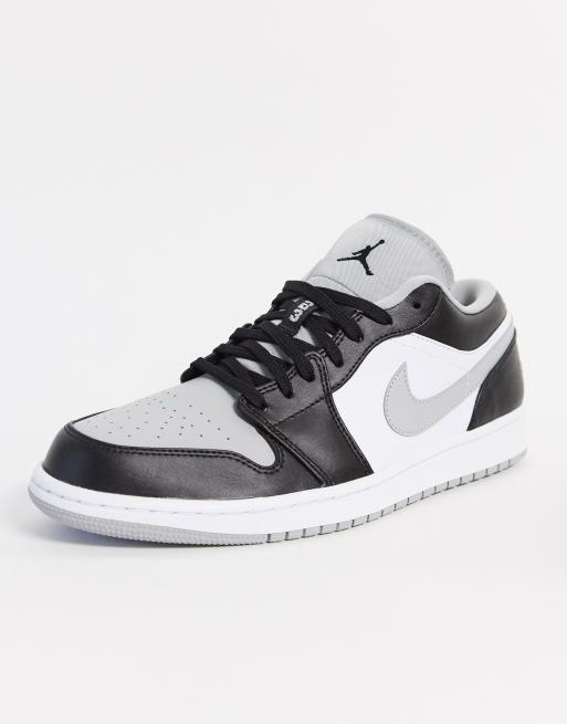 lage jordans grijs