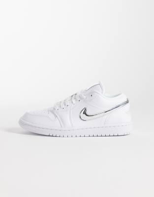 Jordan Nike Air  1 Low Se Sneakers In White