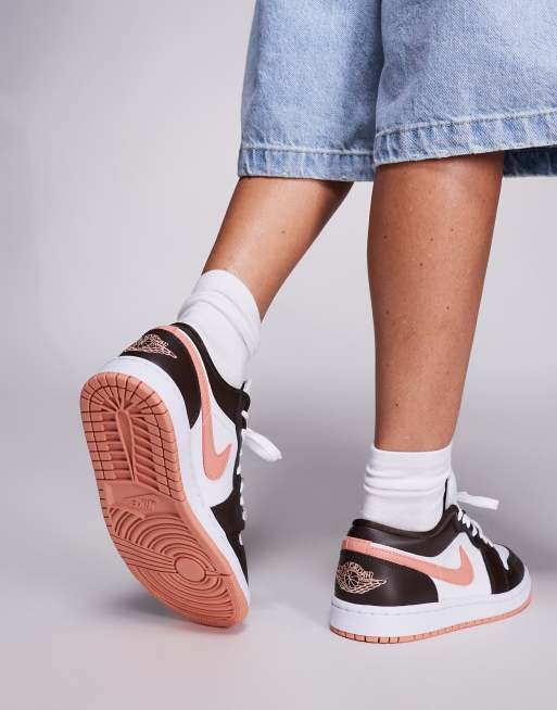 Nike – Air Jordan Low – Sneaker in Braun und Rosa ASOS