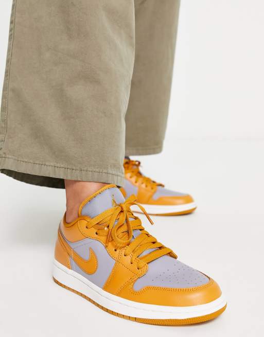 Jordan 1 outlet gray orange