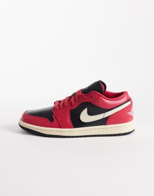 Jordan Nike Air  1 Low Sneakers In Red