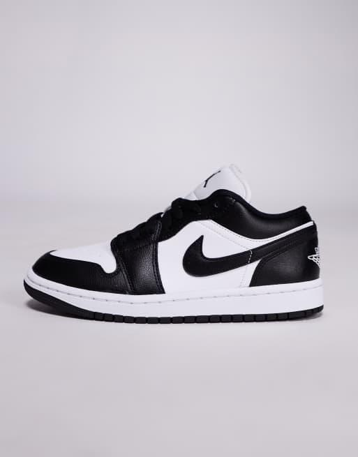 Nike Air Jordan 1 Low sneakers in white and black