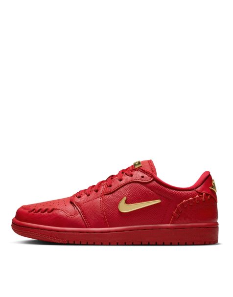 Nike Air Jordan 1 Low sneakers red and gold - view 1