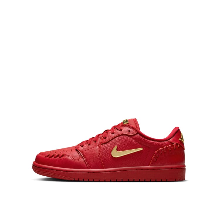 Nike Air Jordan 1 Low sneakers red and gold ASOS