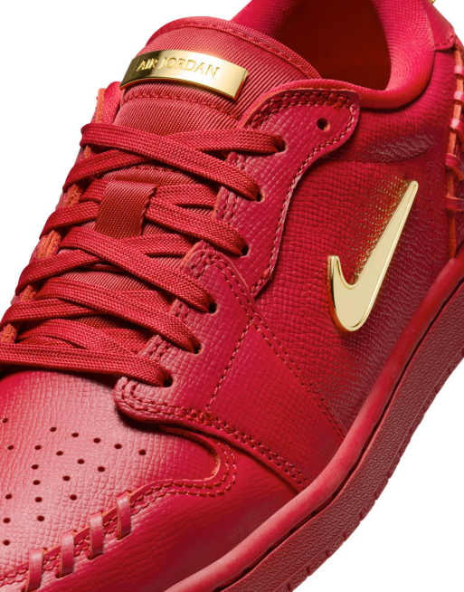 Red and gold jordans online