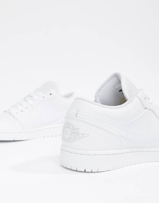 Air jordan 1 online low blanche