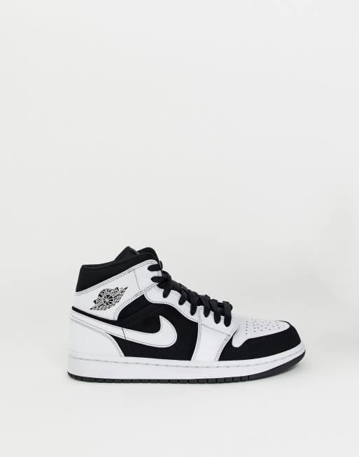 Nike Air Jordan 1 Mid – Białe buty sportowe, 2 z 4