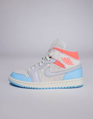 Jordan Women's Air  1 Mid Shoes In Multi