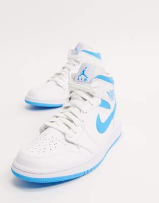 nike air jordan azzurre