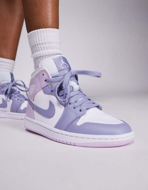 Clean Suede Purple Suede Jordans 12 Nike Air Jordan Mid Trainers - Main Image