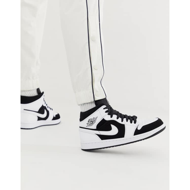 Jordan 1 shop blanc noir