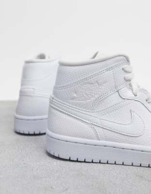 jordan 1 white trainers