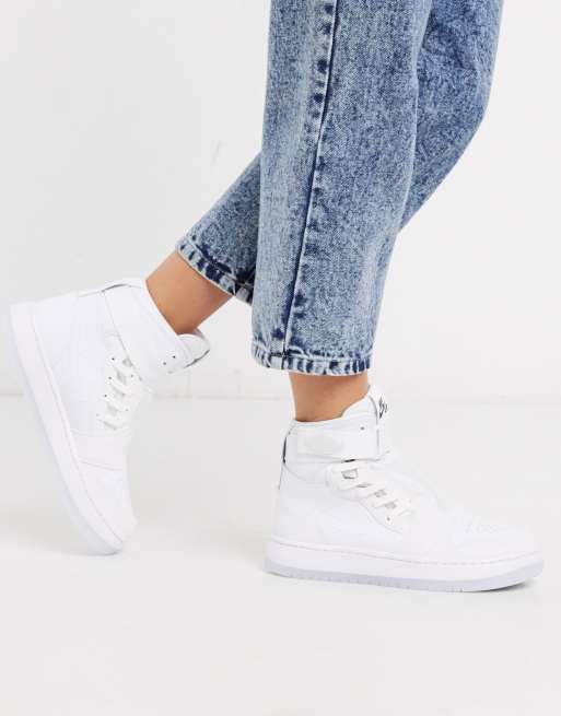 Nike Air Jordan 1 Nova trainers in white ASOS