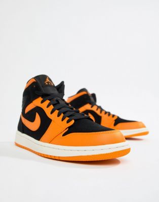 Nike - Air Jordan 1 - Sneakers alte arancioni 554724-081 | ASOS