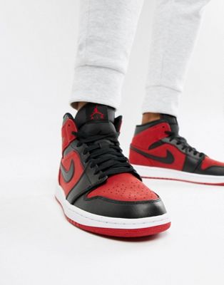 Nike - Air Jordan 1 - Sneakers alte rosse 554724-610 | ASOS