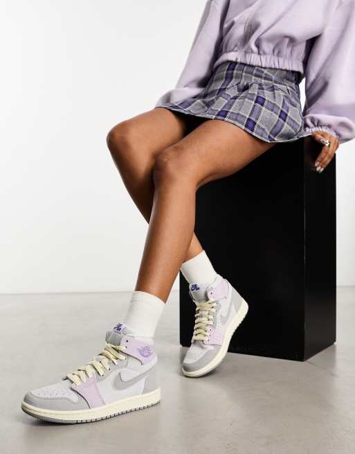 Nike Air Jordan 1 Zoom Comfort 2 sneakers in gray ASOS