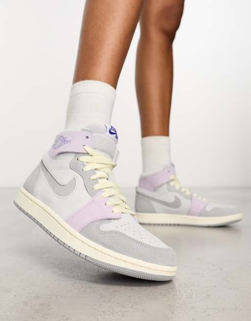 Nike Air Jordan 1 Zoom Comfort 2 sneakers in gray | ASOS