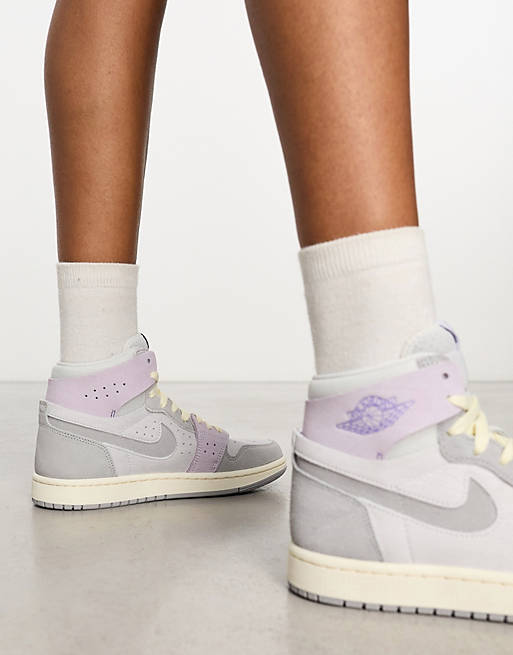 Nike Air Jordan 1 Zoom Comfort 2 sneakers in gray