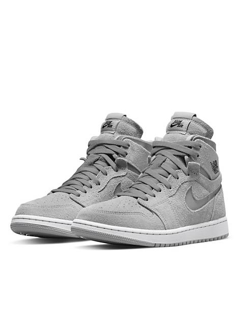 Nike Air Jordan 1 Zoom Comfort sneakers in medium gray
