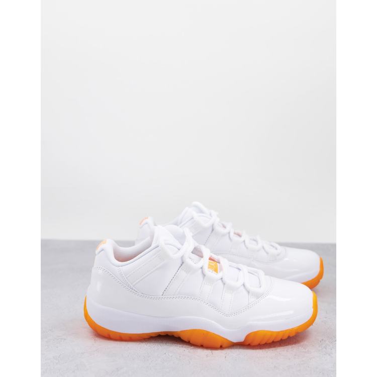 Jordan retro 11 blanche et orange online